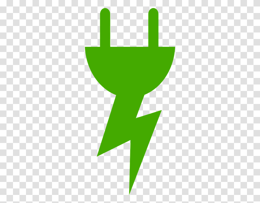 Power Energy Bolt Connector Jack Green Green Electricity, Cross, Symbol, Rattle Transparent Png
