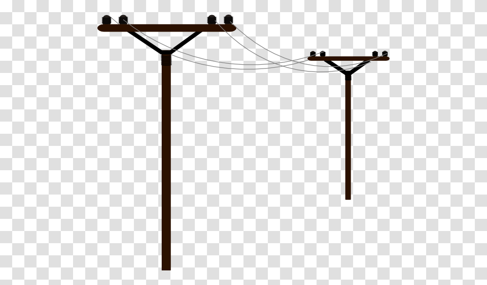 Power Lines Clipart, Utility Pole, Bow Transparent Png