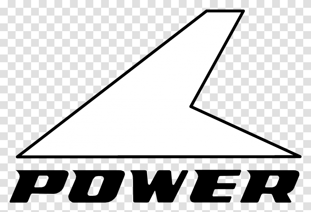 Power Logo Black And White Triangle, Lighting Transparent Png
