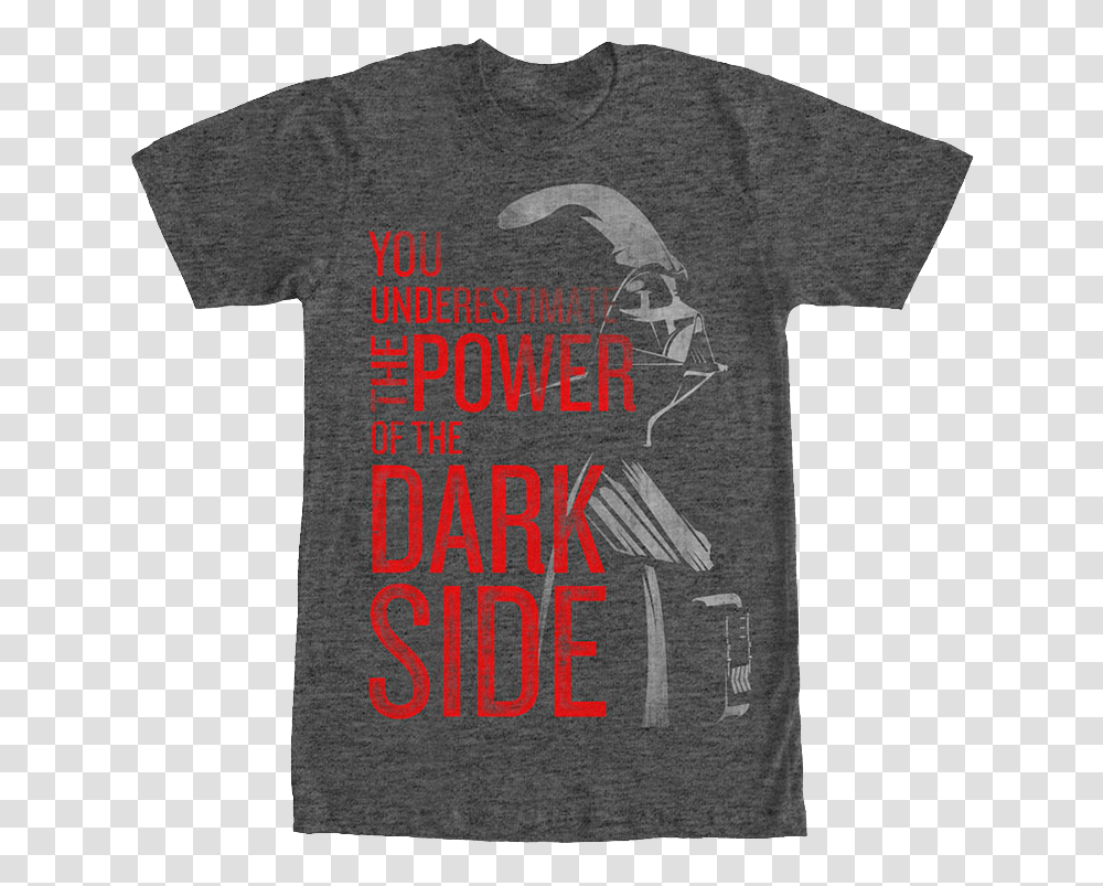 Power Of The Dark Side T Shirt Yoda, Apparel, T-Shirt Transparent Png