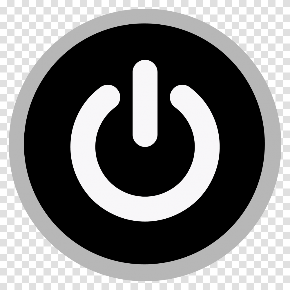 Power Off Circle Ico Off, Sign, Number Transparent Png