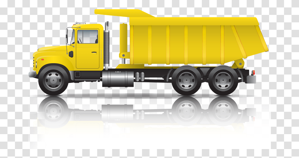 Power Only Trucking Grua Amarilla, Vehicle, Transportation, Wheel, Machine Transparent Png