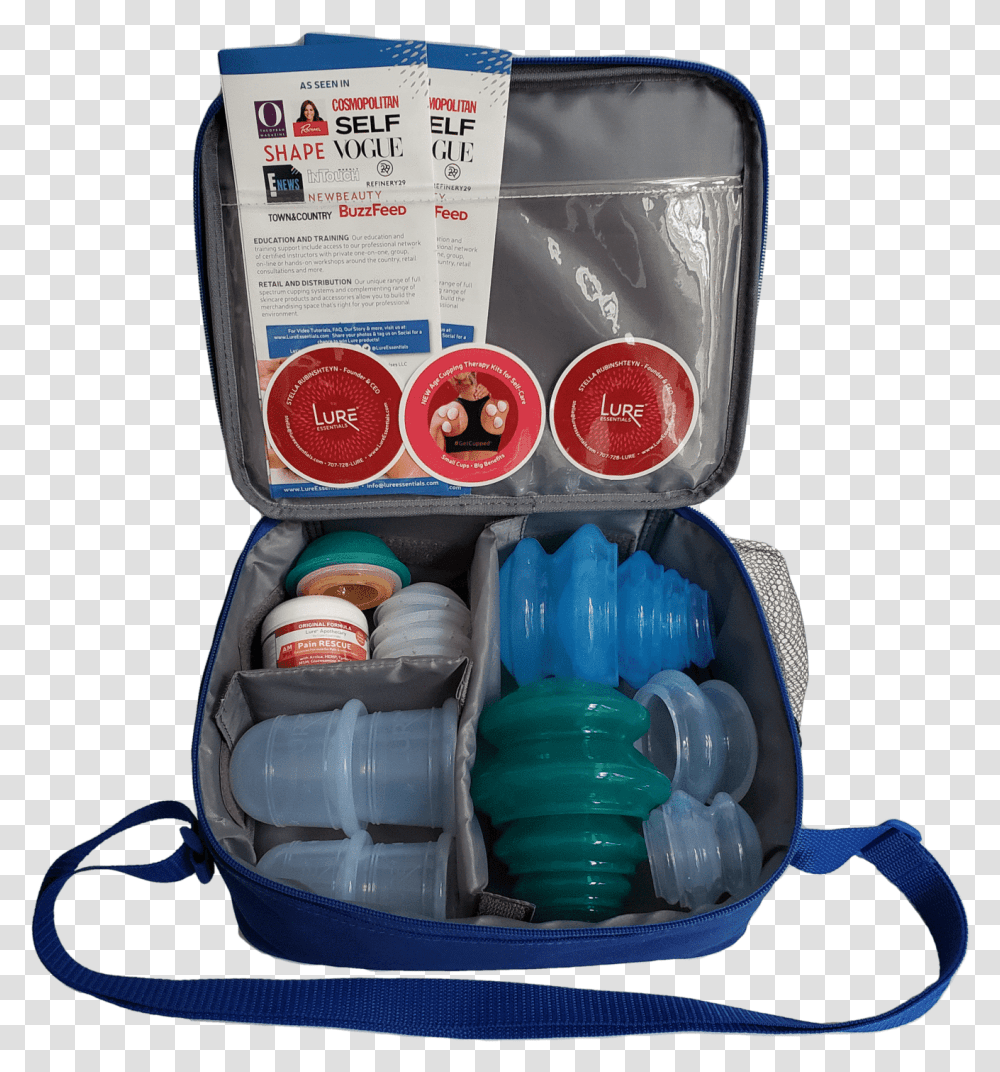 Power Over Pain Cupping Travel BagClass Medical Bag, First Aid, Steamer, Hose Transparent Png