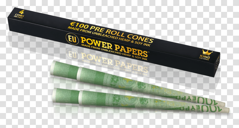 Power Papers Pre Rolled Cones, Book, Incense Transparent Png