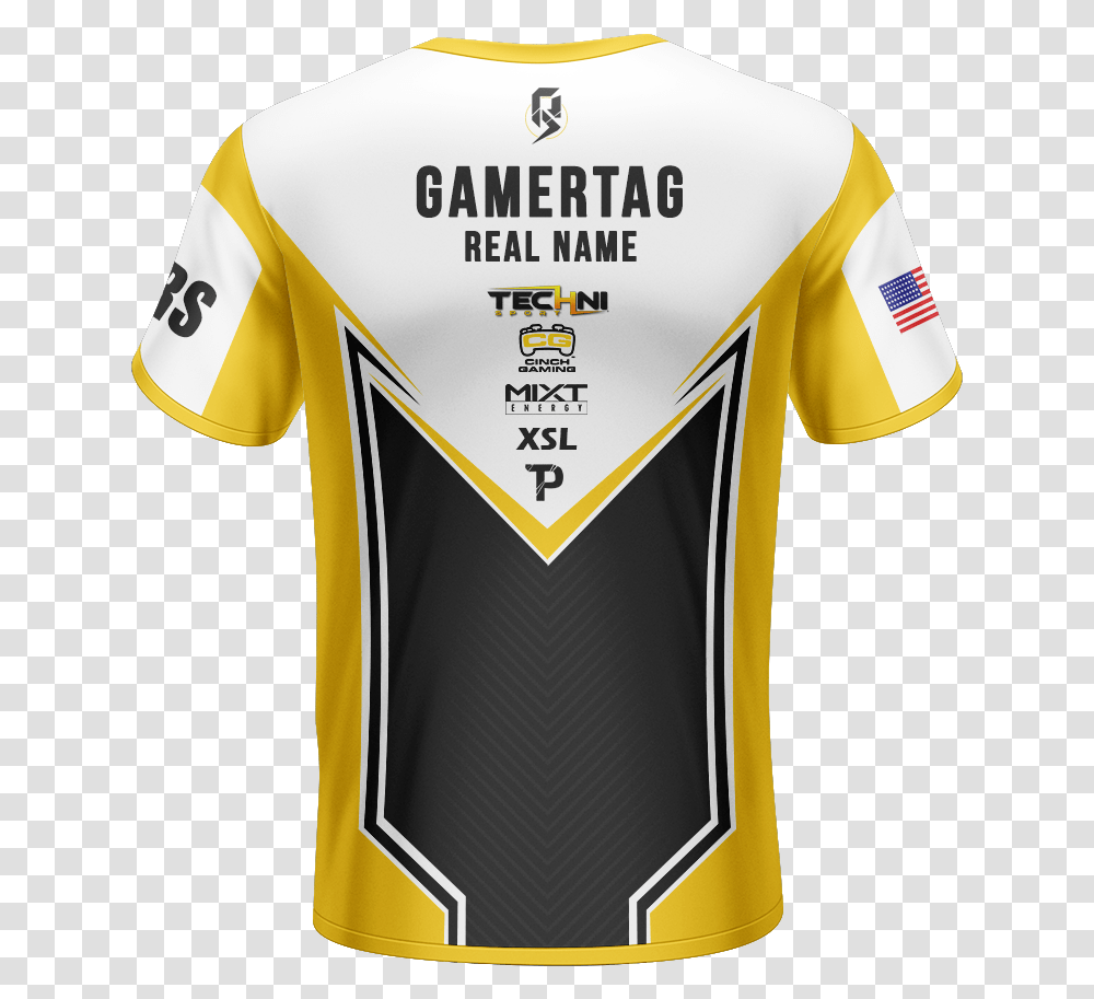 Power Rage Success Gold Jersey Short Sleeve, Clothing, Apparel, Shirt, T-Shirt Transparent Png