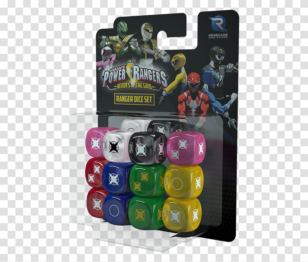 Power Ranger Dice Pack 800pxl Rgb Power Rangers Heroes Of The Grid Dice, Person, Human, Helmet Transparent Png