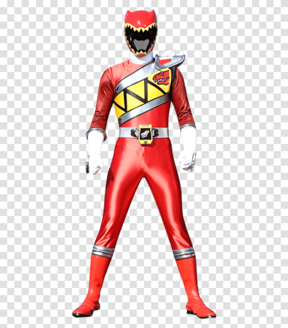 Power Ranger Dino Charge Red, Costume, Helmet, Apparel Transparent Png