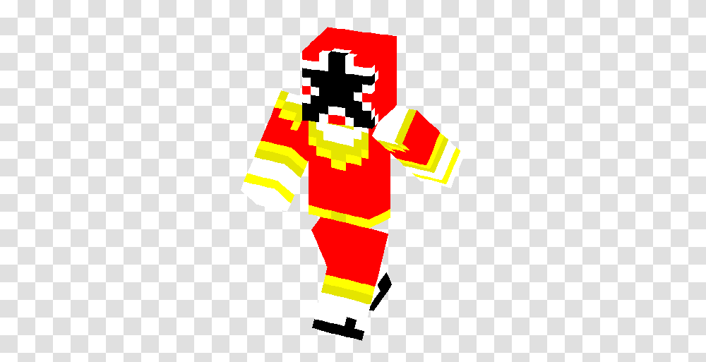 Power Ranger Zeo Red Skin Minecraft Skins, Pac Man Transparent Png