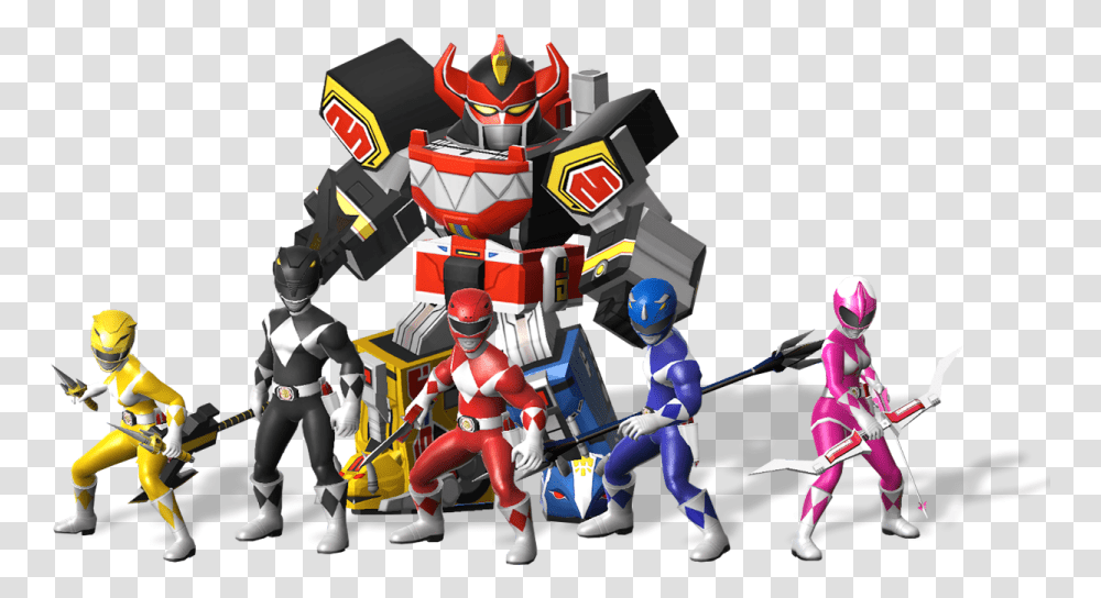 Power Rangers All Stars Mobile Game Revealed Power Rangers Now All Power Rangers Megazord, Robot, Person, Human, Helmet Transparent Png