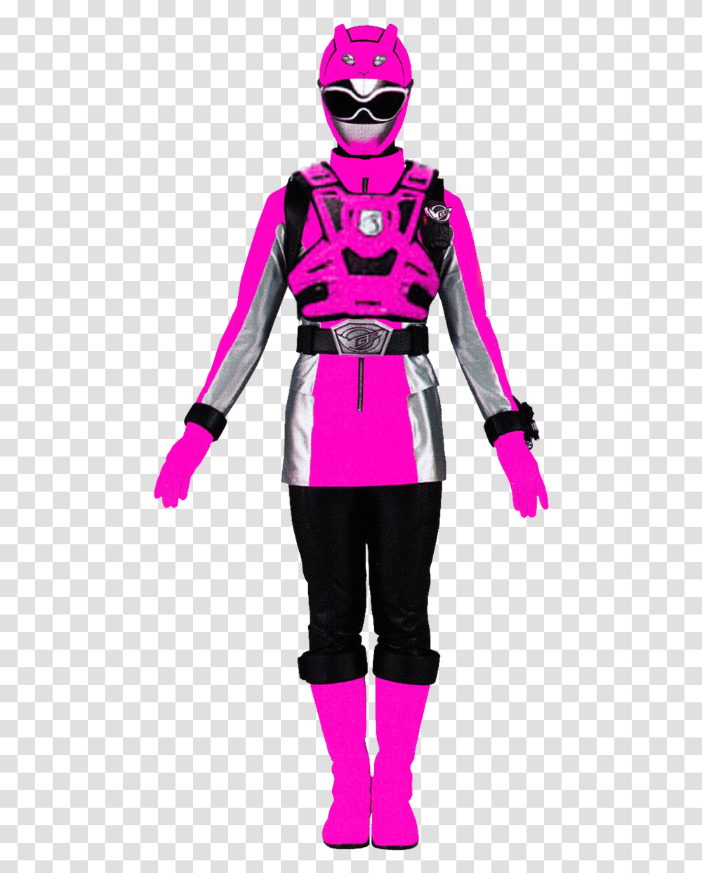 Power Rangers Beast Morphers Pink Ranger, Costume, Person, Human, Long Sleeve Transparent Png