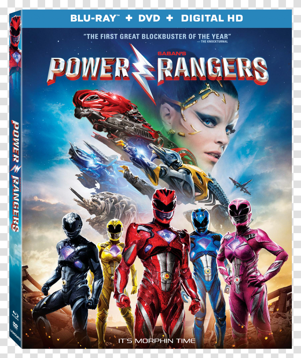 Power Rangers Blu Ray Dvd Transparent Png