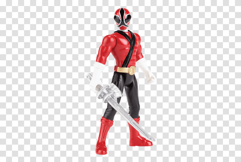 Power Rangers Megaforce Samurai Red Ranger, Figurine, Person, Human, Ninja Transparent Png