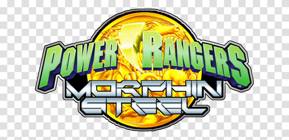 Power Rangers Morphin Steel Power Rangers, Pac Man Transparent Png