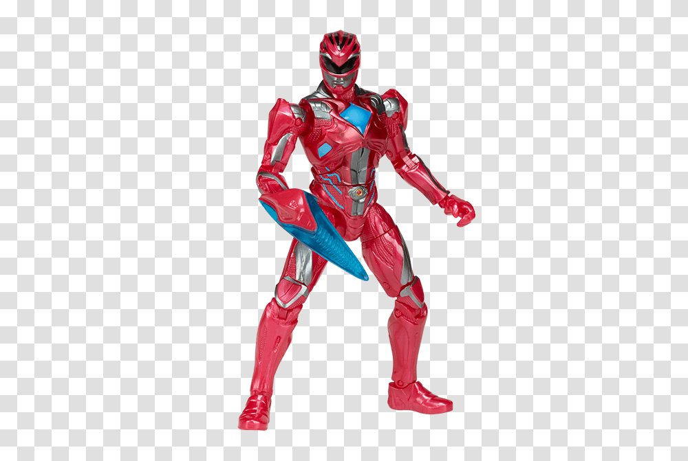 Power Rangers Movie Red Ranger Action Figure, Robot, Person, Human, Toy Transparent Png