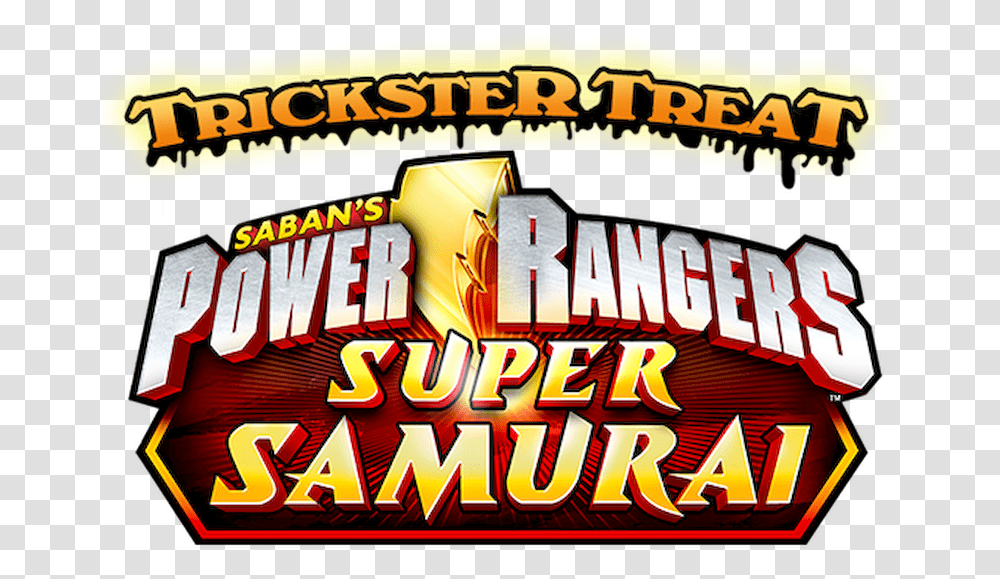 Power Rangers Super Samurai Trickster Treat Netflix Power Ranger Samurai Logo, Slot, Gambling, Game, Text Transparent Png