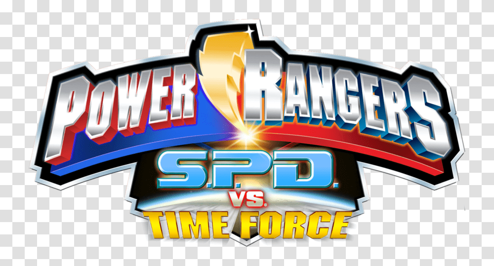 Power Rangers Time Force Logo Timeranger Symbol, Slot, Gambling, Game, Meal Transparent Png