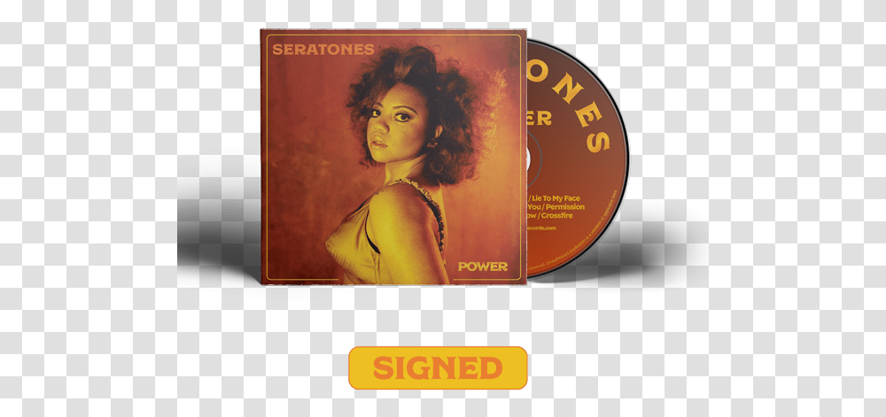 Power Signed Cd Seratones, Disk, Person, Human, Dvd Transparent Png