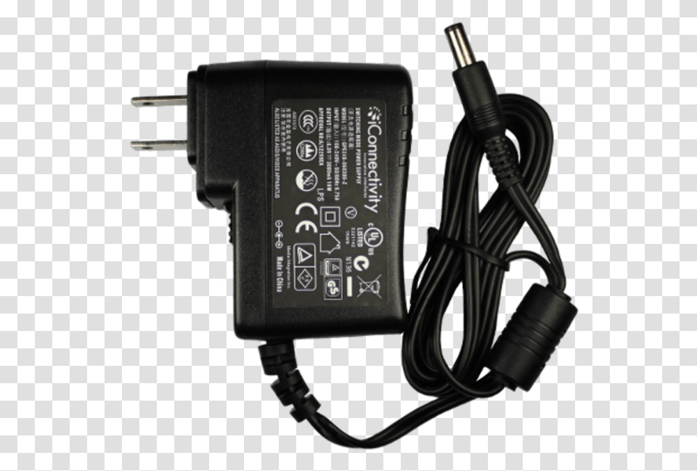 Power Supply Iconnectmidi2 Power Supply, Adapter, Plug, Wristwatch, Camera Transparent Png