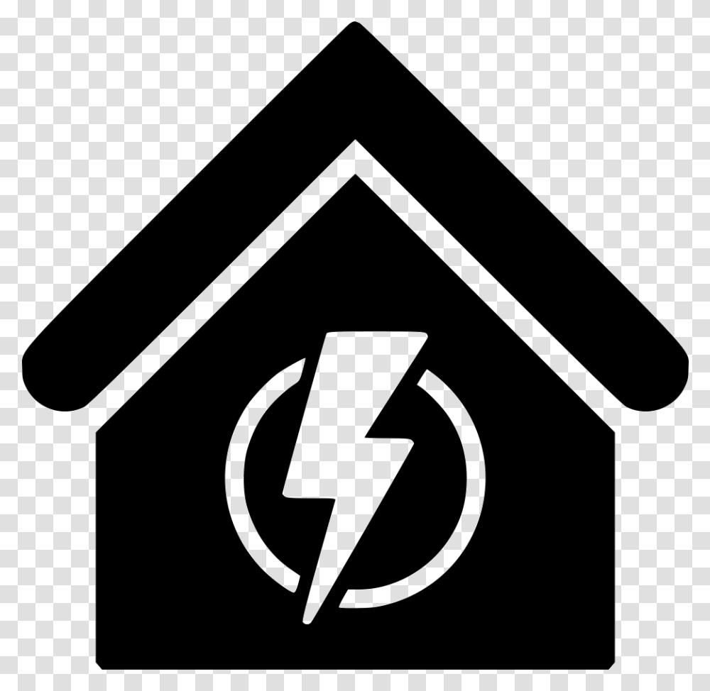 Power Supply Power House Sign, Road Sign Transparent Png
