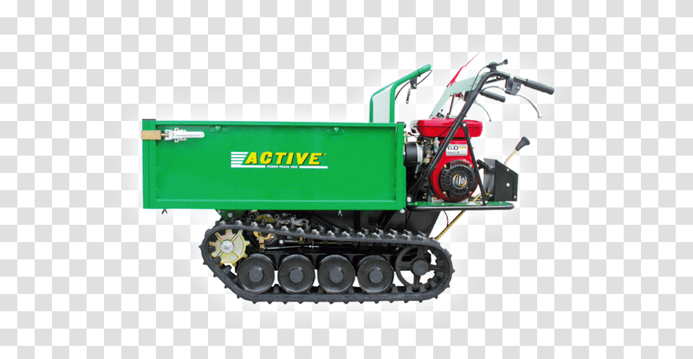 Power Track Motocarriole Active, Machine, Tractor, Vehicle, Transportation Transparent Png