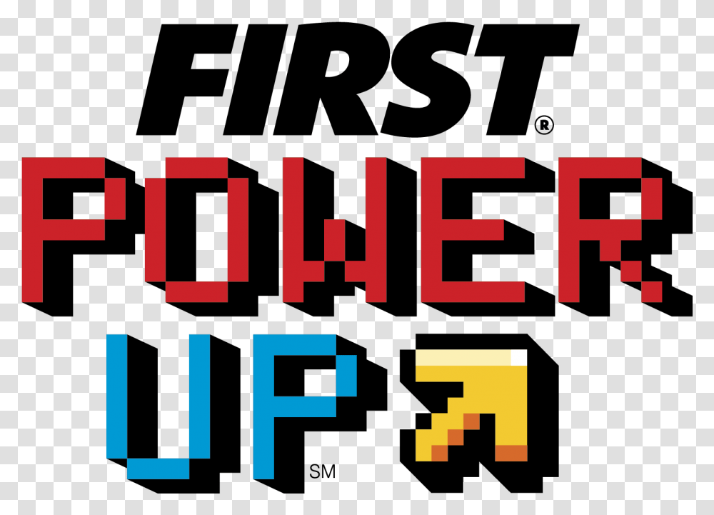 Power Up Logo First Robotics Power Up, First Aid, Pac Man, Number Transparent Png