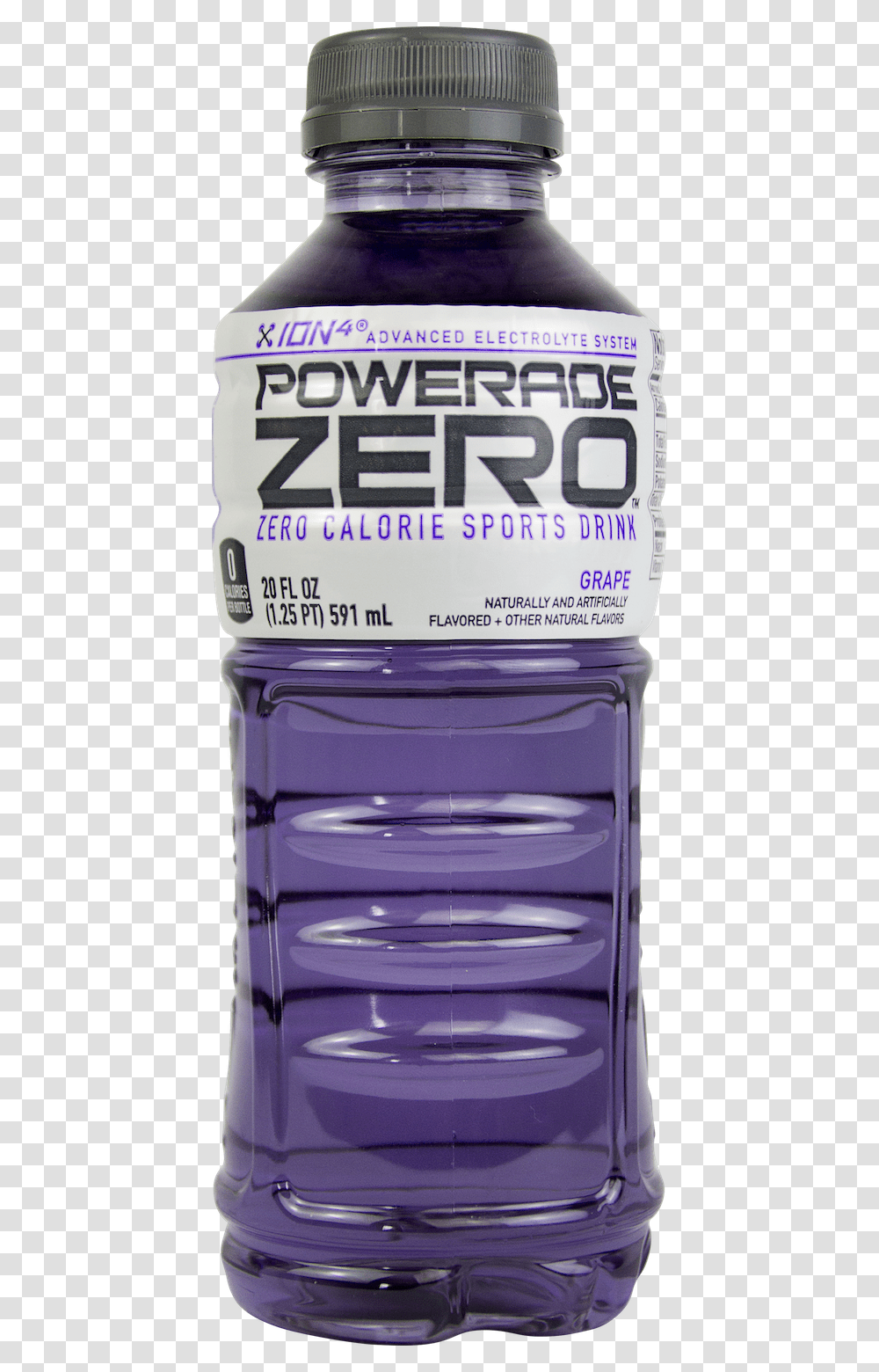 Powerade Grape Zero, Bottle, Water Bottle, Mineral Water, Beverage Transparent Png