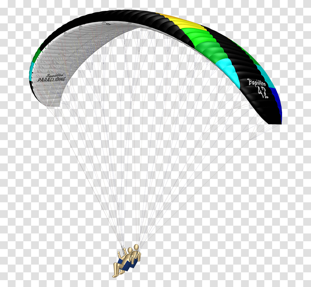 Powered Paragliding Download Parachuting, Parachute, Solar Panels, Electrical Device, Adventure Transparent Png