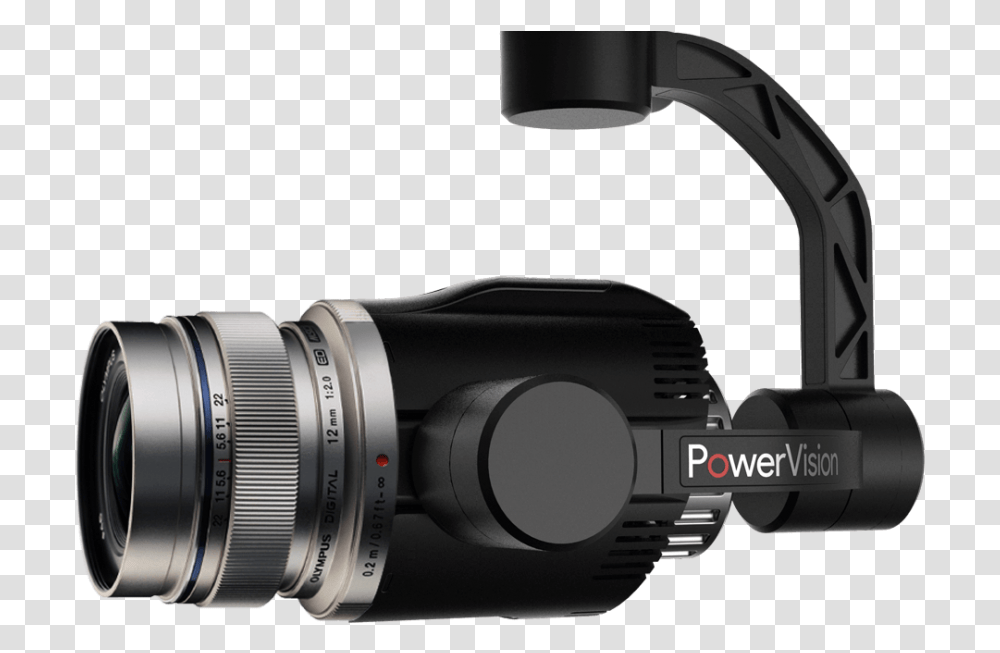 Powereye Mounted With 12mm Olympus Prime And Adjustable Powereye, Camera, Electronics, Video Camera, Digital Camera Transparent Png