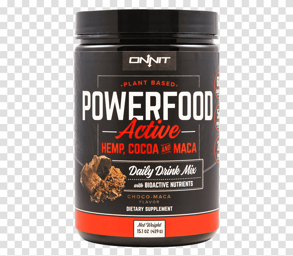 Powerfood Active Onnit, Tin, Can, Beverage, Alcohol Transparent Png