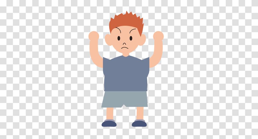 Powerful Boy Illustration Free Family Clip Art People, Person, Standing, Female, Outdoors Transparent Png