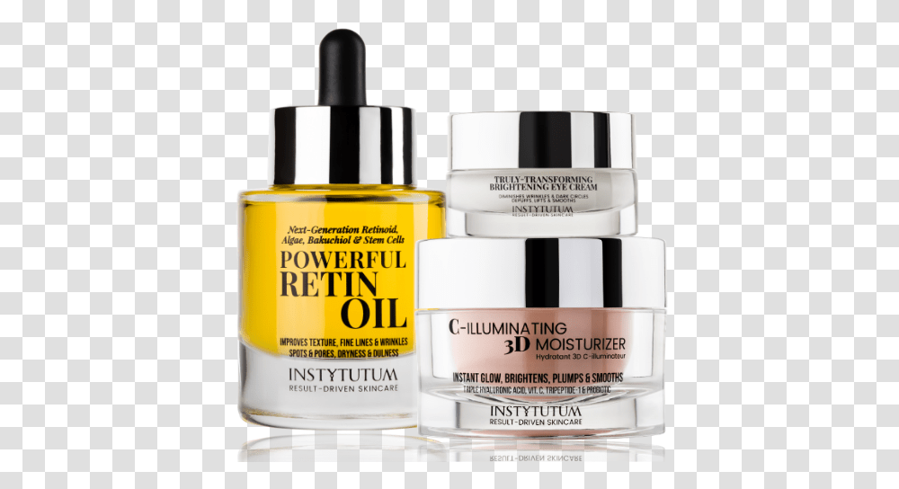 Powerful Retin Oil, Cosmetics, Label, Bottle Transparent Png