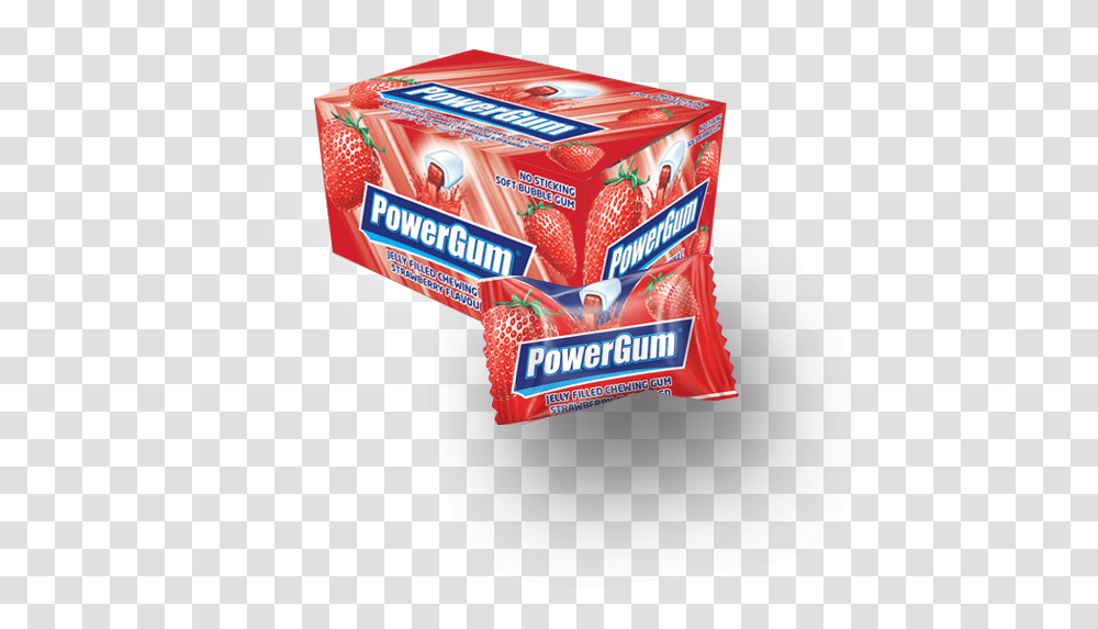 Powergum Progum Chewing Gum, Box, Carton, Cardboard, Beverage Transparent Png