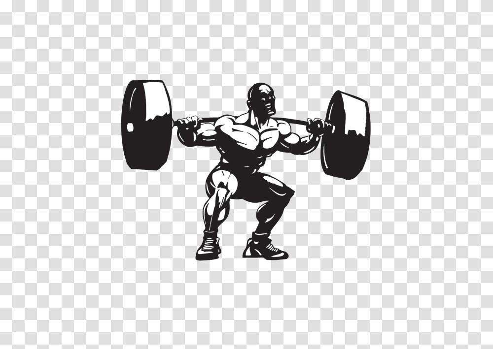 Powerlifting, Sport, Person, Stencil, Sleeve Transparent Png