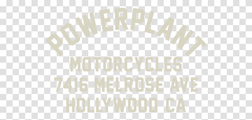 Powerplant Motorcycles Hollywood Ca Custom Bikes And Samsung Museum Of Art, Text, Label, Word, Alphabet Transparent Png