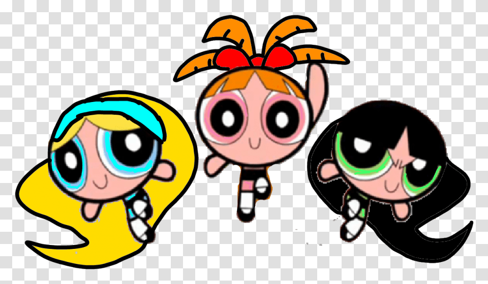 Powerplus Girls Ending Hearts Powerpuff Girls Movie Saved The Day, Tunnel, Pac Man Transparent Png