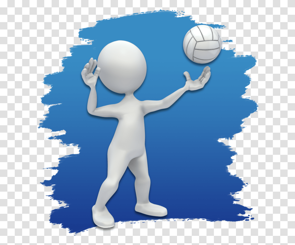 Powerpoint 3d Clipart 6 By Robin Stick Figure, Person, Soccer Ball, Football, Team Sport Transparent Png