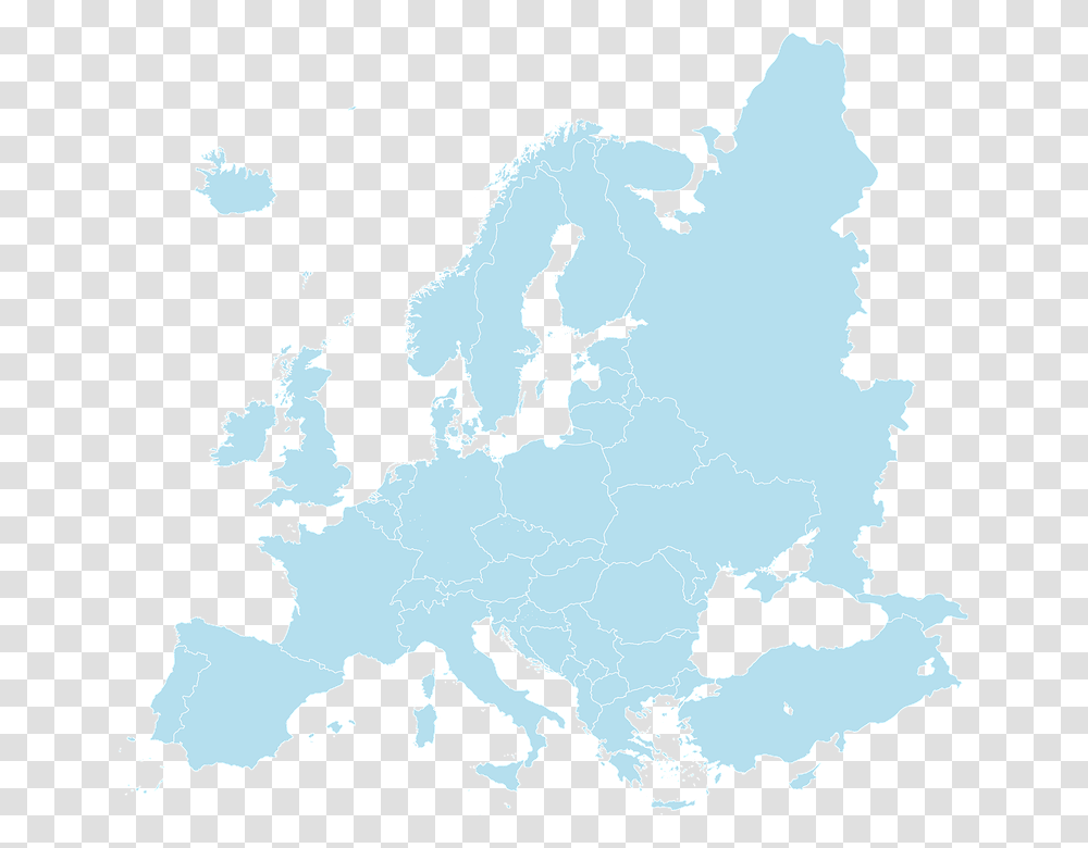 Powerpoint Europe Map For Presentation, Diagram, Atlas, Plot, Land Transparent Png