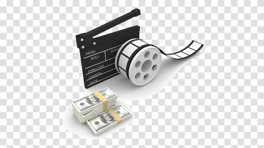 Powerpoint Free Templates Movies, Money, Reel Transparent Png