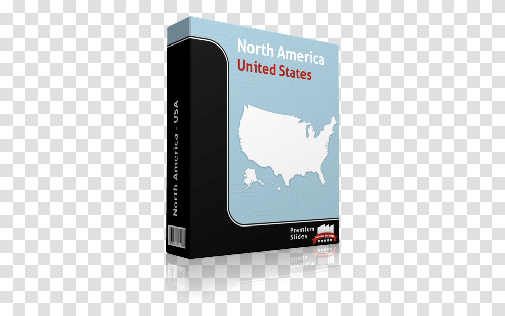 Powerpoint Map Usatitle Powerpoint Map Usa Book, Electronics, Phone, Mobile Phone Transparent Png