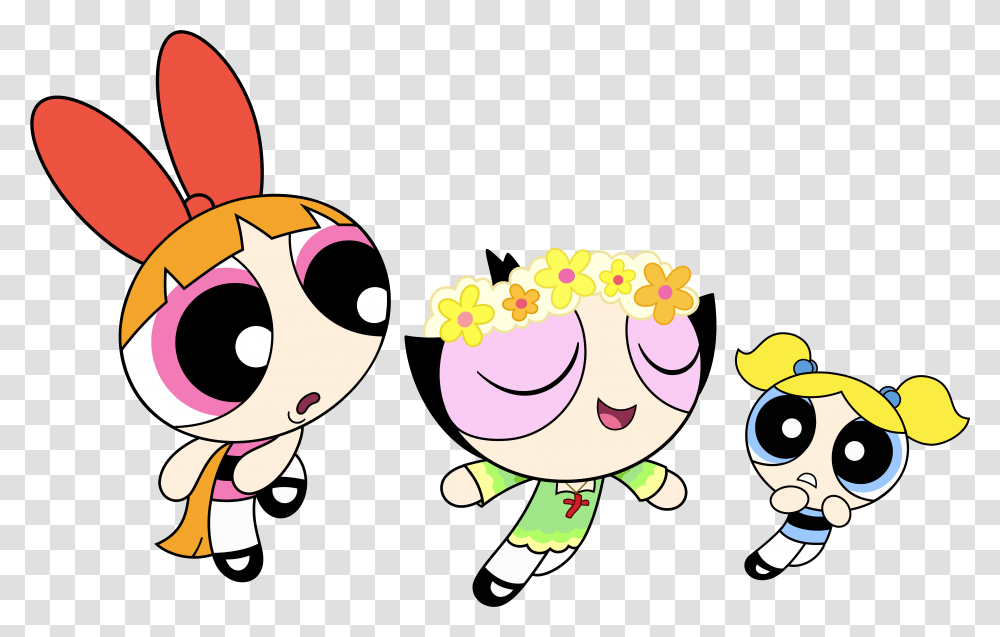 Powerpuff Girls Buttercup Blossom And Bubbles Powerpuff Girls Buttercup Blossom And Bubbles Transparent Png