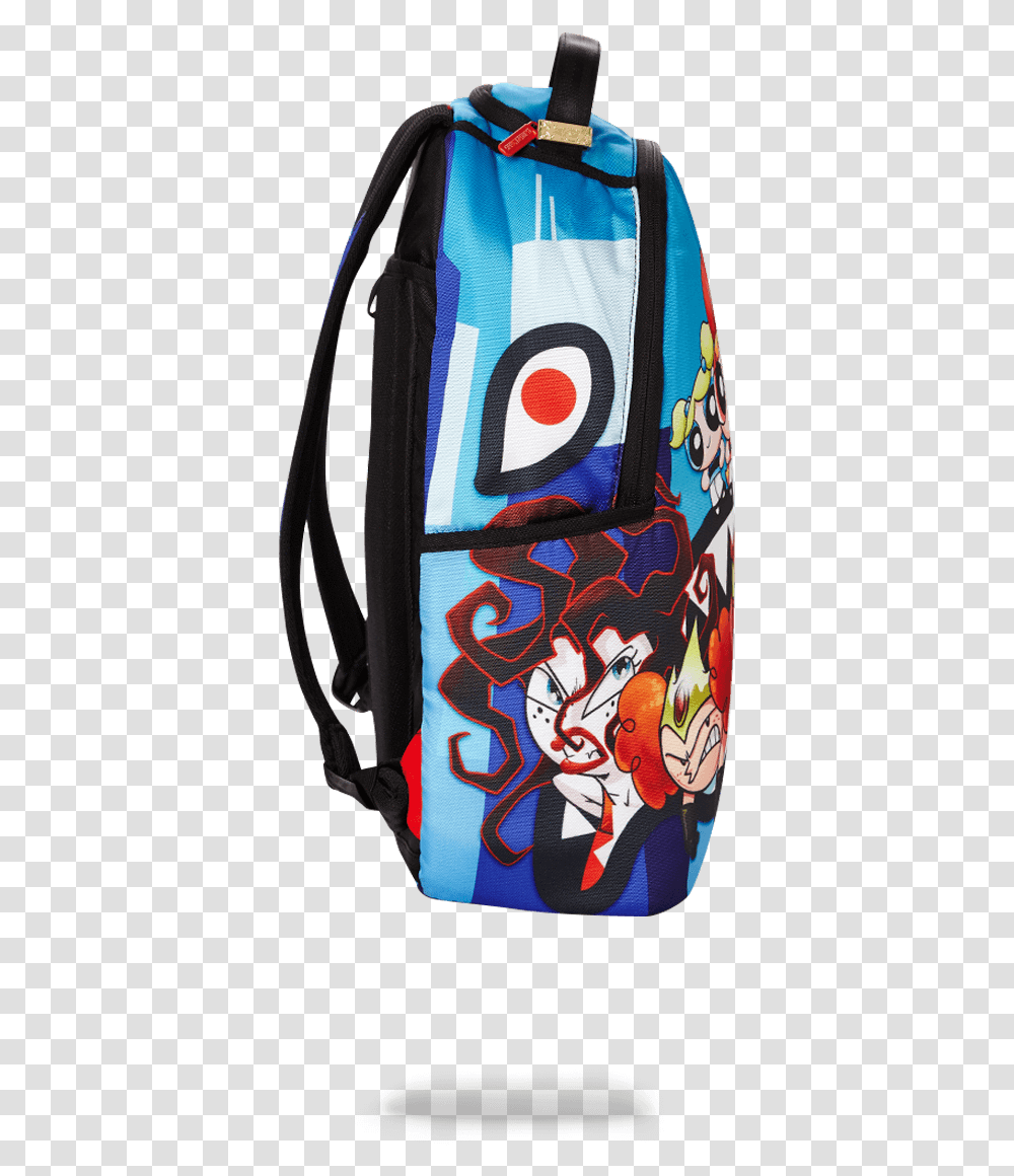 Powerpuff Girls Sprayground Backpack, Bag, Label Transparent Png