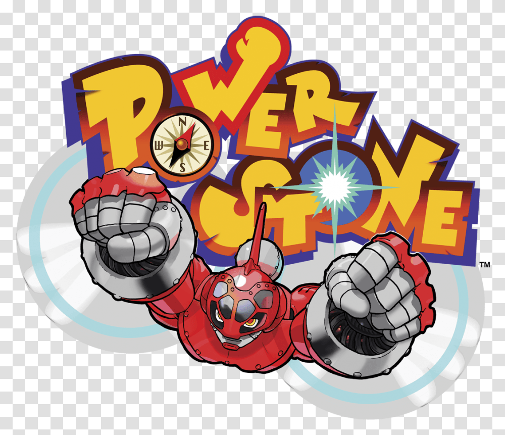 Powerstone Logo With Falcon Power Stone Game, Hand, Dynamite, Bomb, Weapon Transparent Png