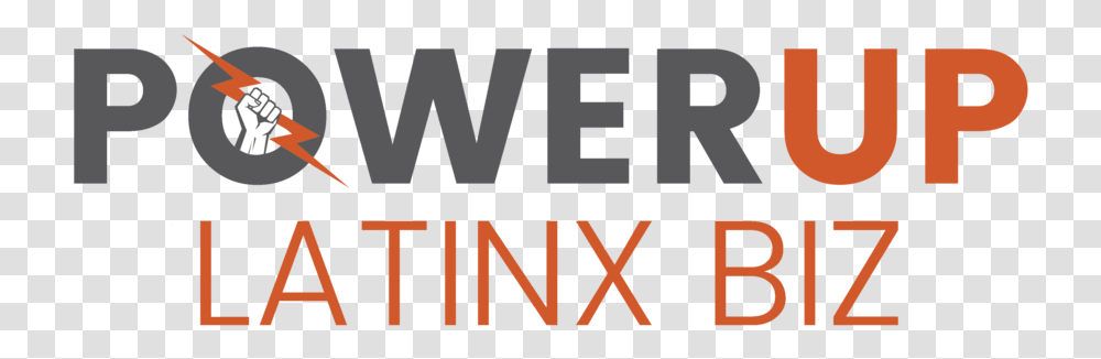 Powerup Latinx Biz Logo Blk, Word, Alphabet, Label Transparent Png
