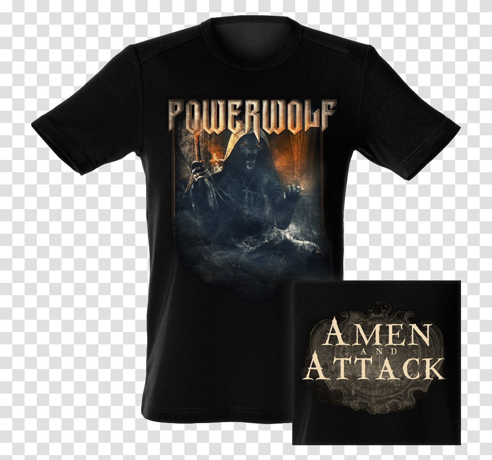 Powerwolf Powerwolf Return In Bloodred, Clothing, Apparel, T-Shirt, Text Transparent Png