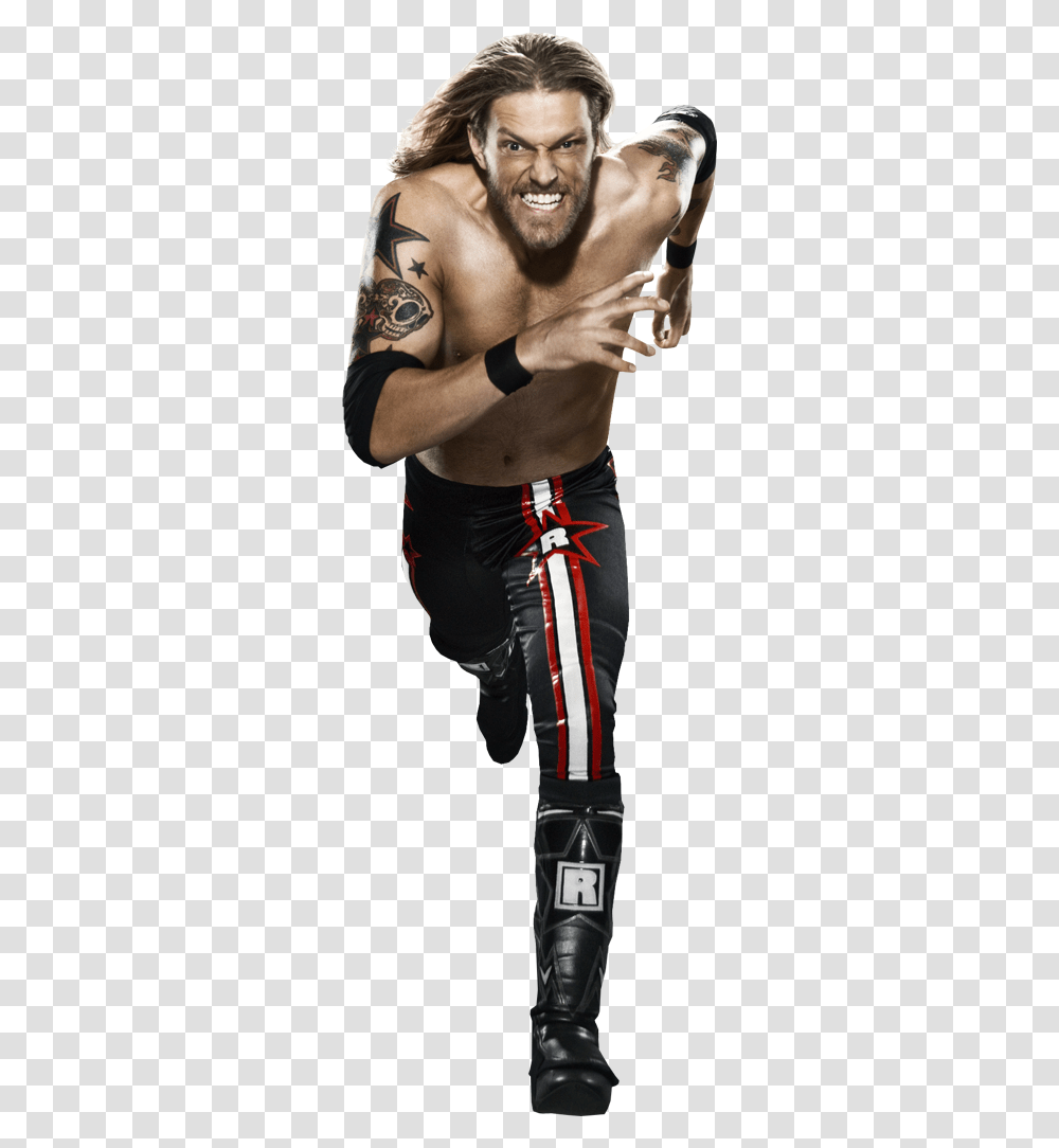 Poz Adam Tasarm Moda Oyuncu Edge Images Edge Wwe, Person, Costume, People Transparent Png