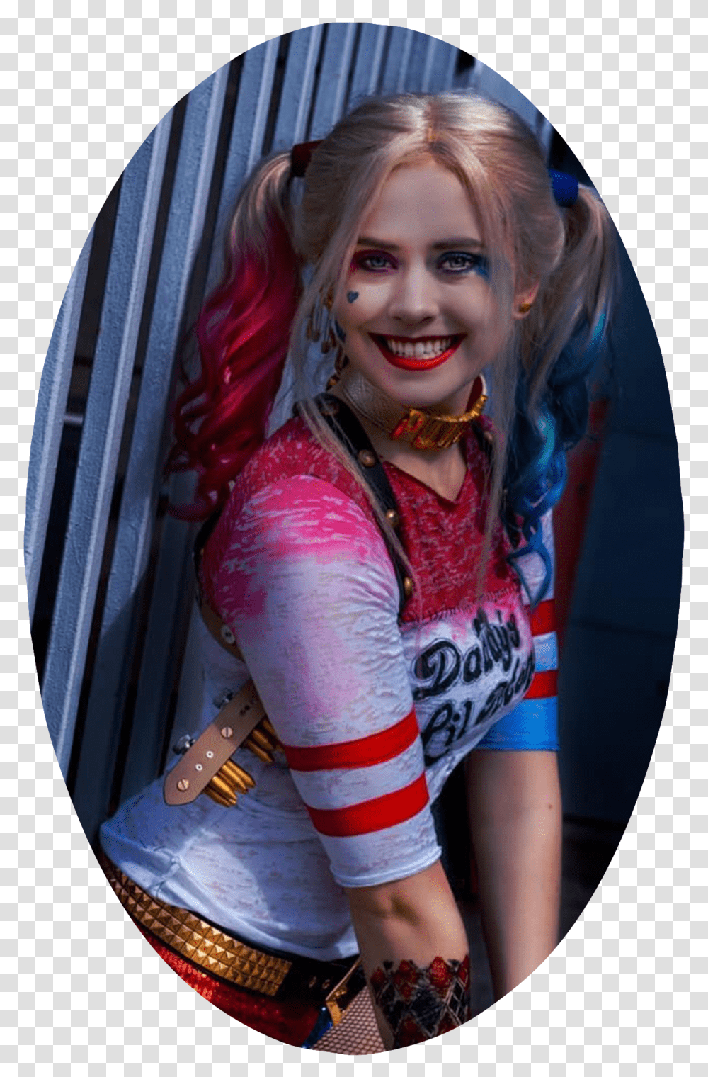 Ppbm Sh Harley Quinn Girl, Person, Human, Costume, Figurine Transparent Png