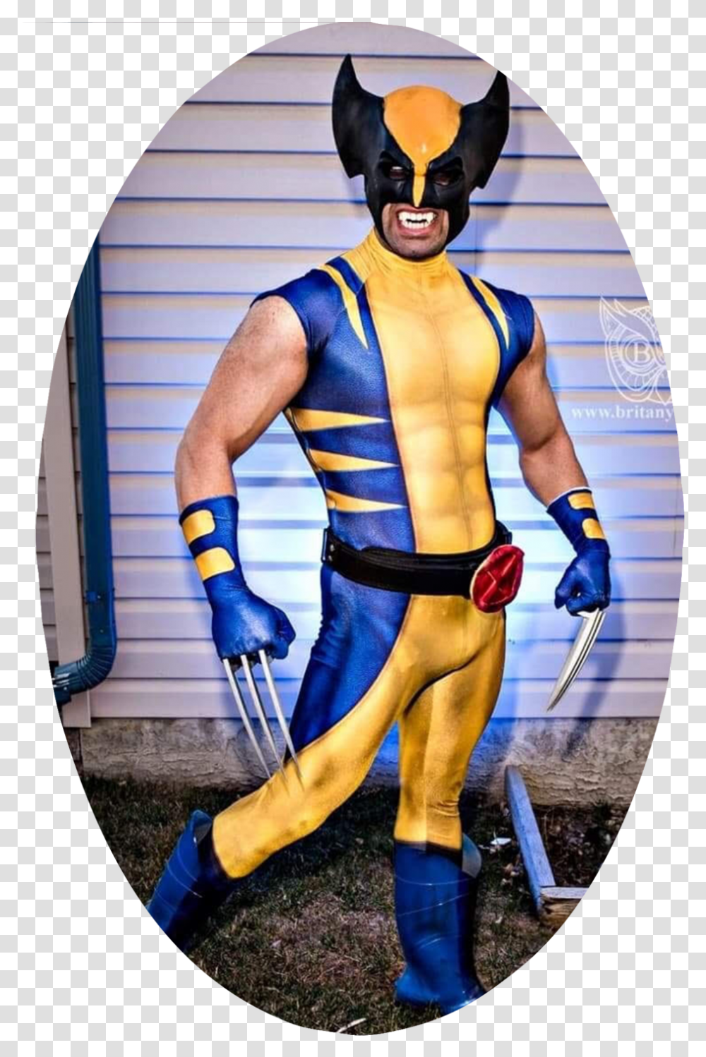 Ppbm Sh Wolverine, Costume, Person, Outdoors, Cosplay Transparent Png
