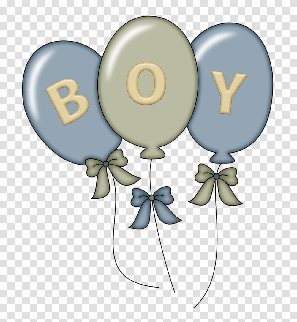 Pps Boy Balloons Clipart Baby Baby Boys, Rattle Transparent Png