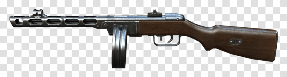 Ppsh 41, Gun, Weapon, Weaponry, Machine Gun Transparent Png