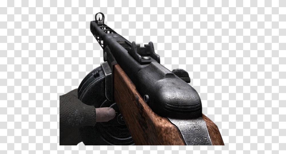 Ppsh, Weapon, Gun, Weaponry, Call Of Duty Transparent Png